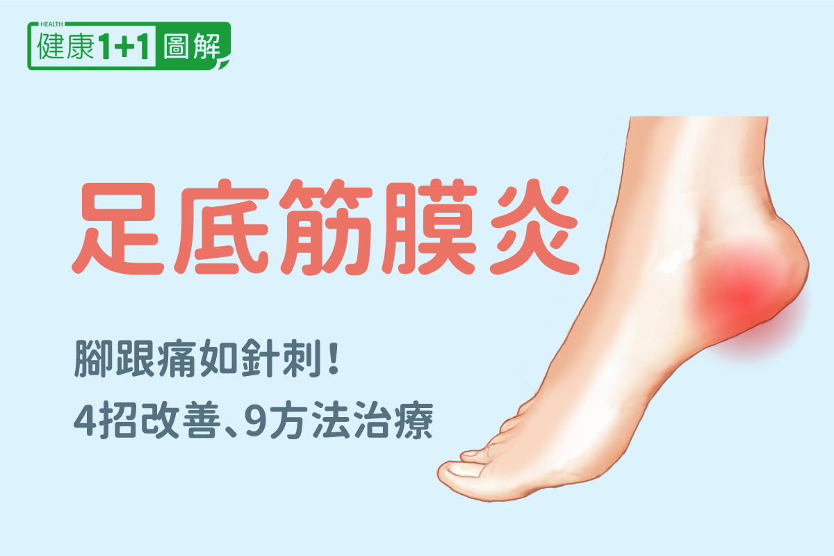 足底筋膜炎4招改善 症状 治疗和复健全图解 脚跟痛 足底筋膜炎复健 足底筋膜炎治疗 大纪元
