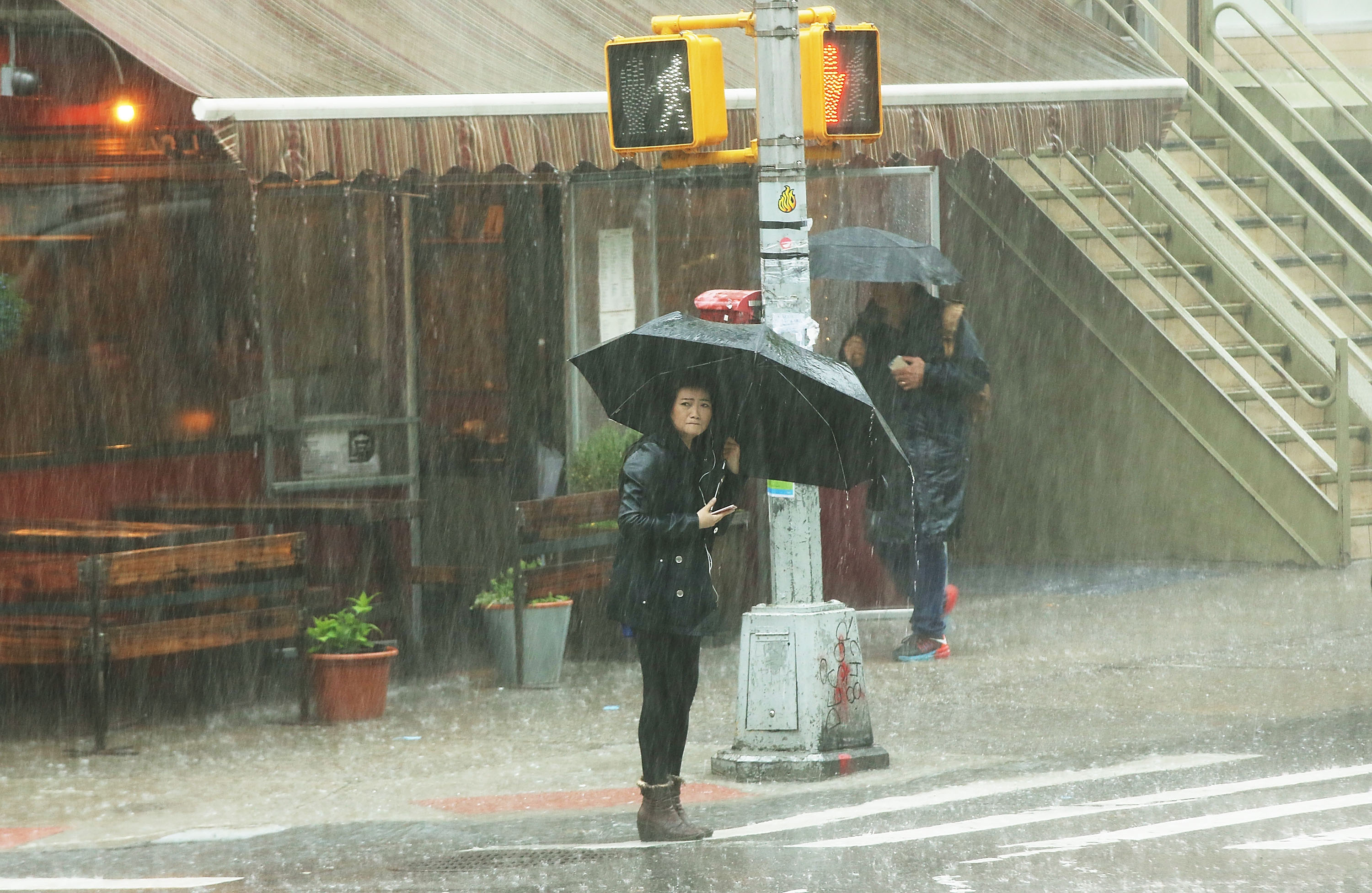 天气预报 纽约圣诞假期将有暴风雨 纽约市 强风大雨 大纪元