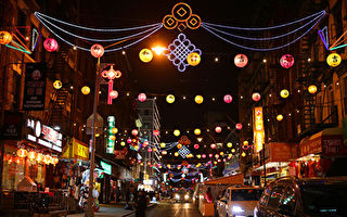 数百灯笼打造“亮丽中国城” 勿街正式亮灯