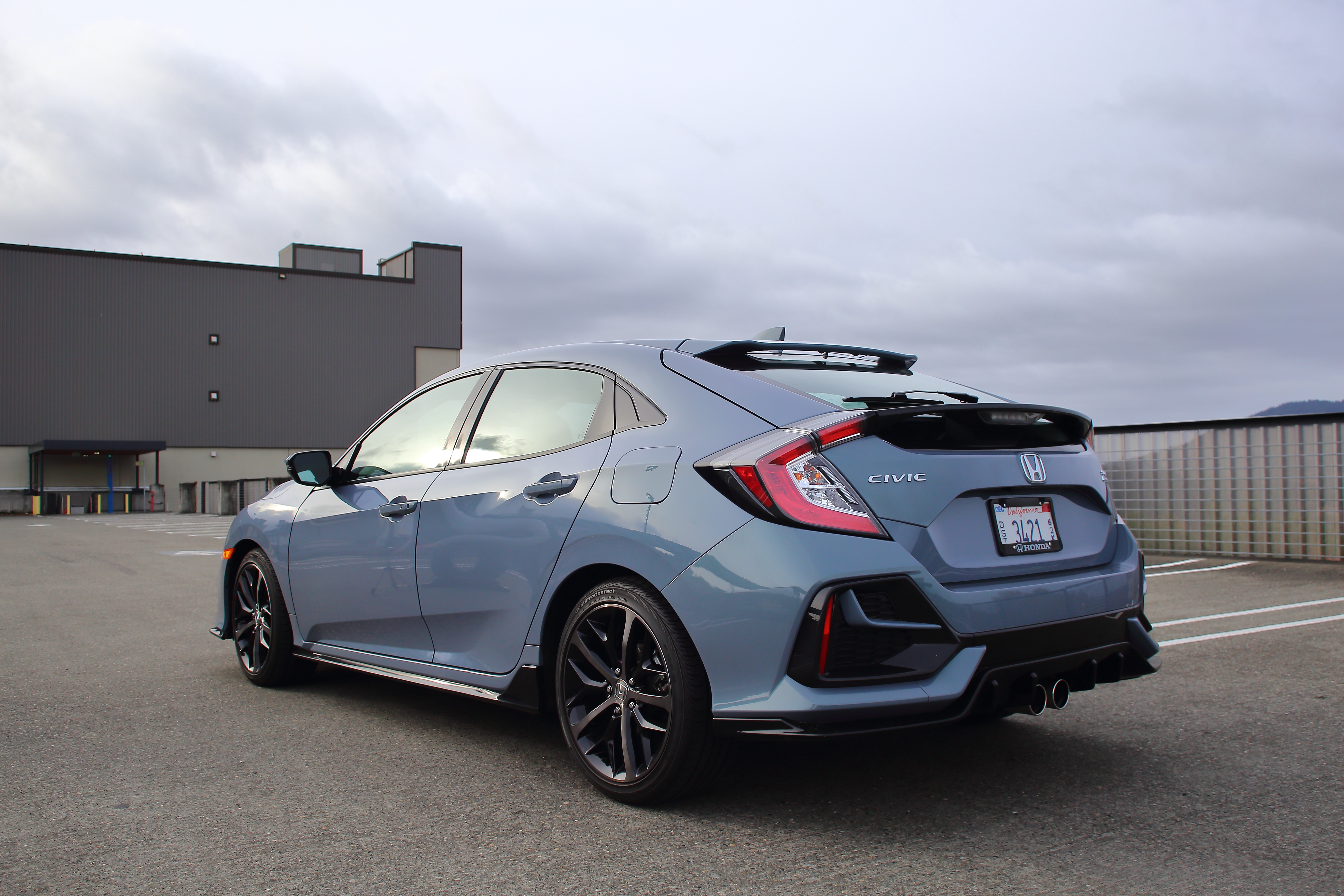 2020 Honda Civic HatchBack。〈李奧/大紀元〉