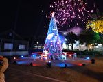 防疫又補冬 田中鎮點燃聖誕樹成新地標