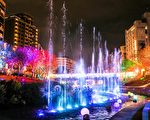 台中耶诞试点灯 柳川水舞秀首曝光