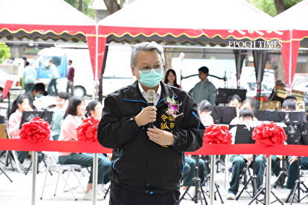 副市長令狐榮達希望透過新校舍的落成,提供學生一個健康樂活的學習環境。