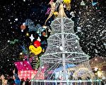 點亮宜蘭 迎聖誕 聖誕樹每半小時啟動燈光秀