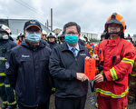 桃园旭富大火  郑文灿指示安全第一及火场清理