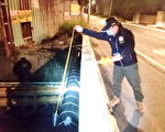 桃環局日夜持續監測旭富公司災後環境品質
