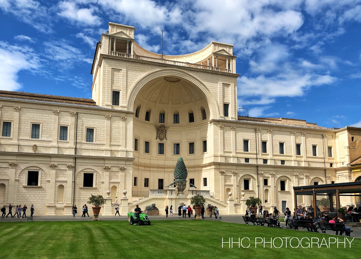 梵蒂冈博物馆(Vatican Museum)。(图片/周海伦提供)