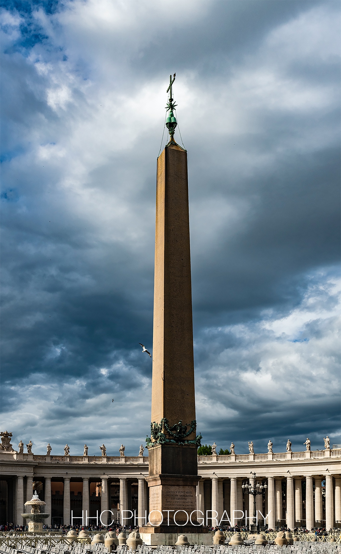 圣彼得广场(St. Peter’s Square)。(图片/周海伦提供)