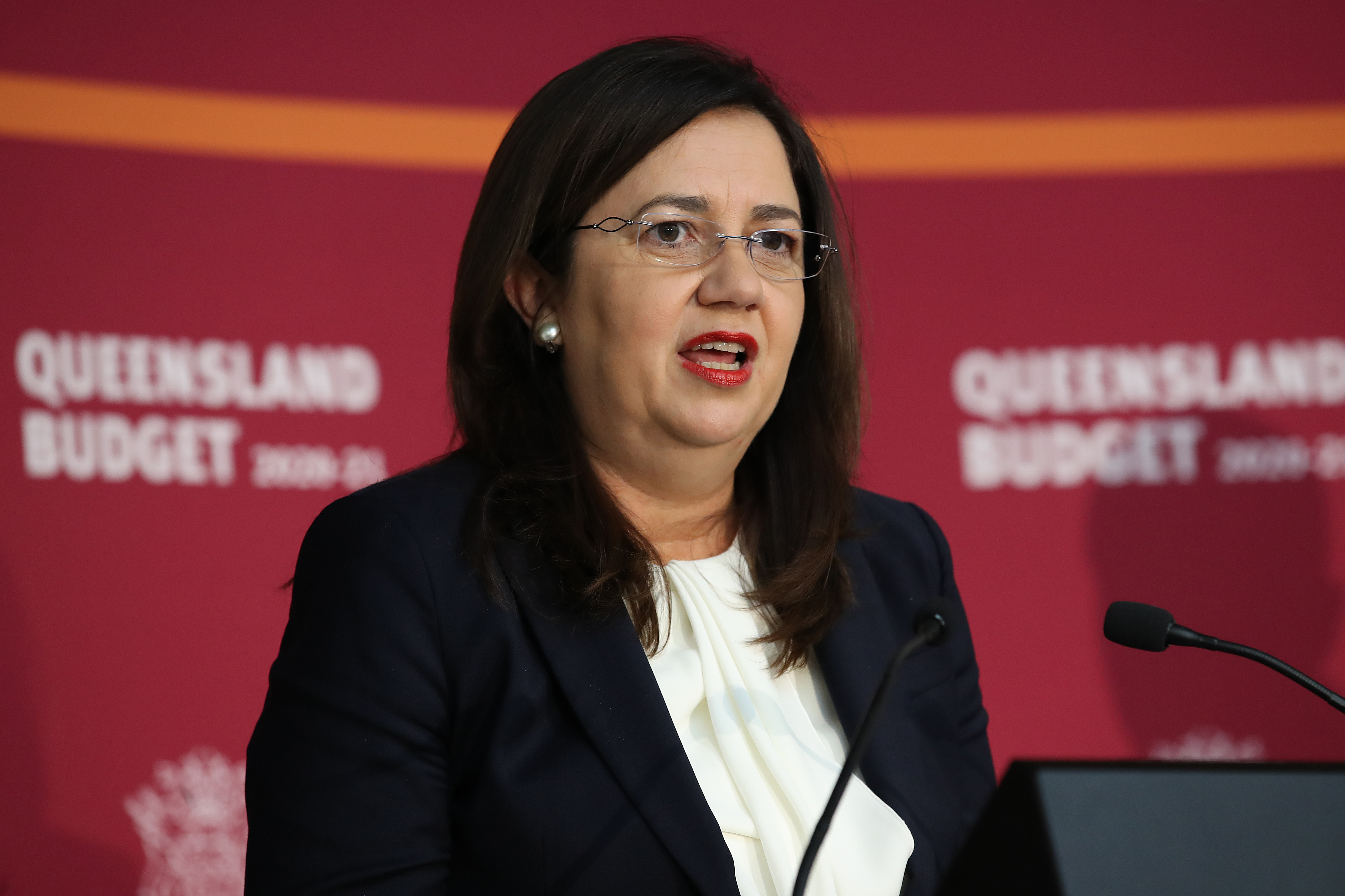 昆士蘭州長帕拉謝克（Annastacia Palaszczuk）資料照。 (Jono Searle/Getty Images)