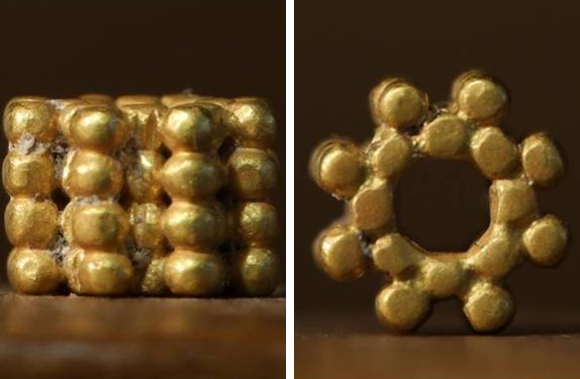 9歲童聖殿山拾獲三千年前金珠 鑄造工藝複雜
