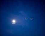 八百年一见 土星和木星圣诞节相会
