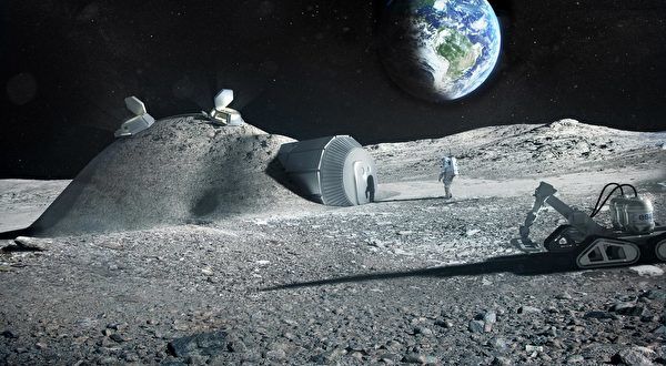 新技術從月球塵土分離氧氣 剩餘材料打印房子