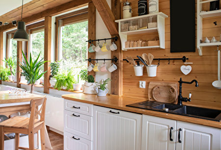 shutterstock,kitchen cabinet,wood floor，gray