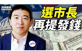 【西岸观察】杨安泽选纽约市长 再提发钱政策