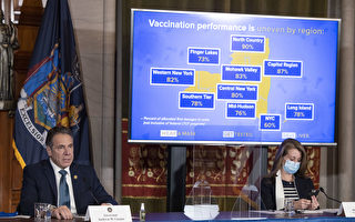 紐約疫苗供應下週從30萬降至25萬