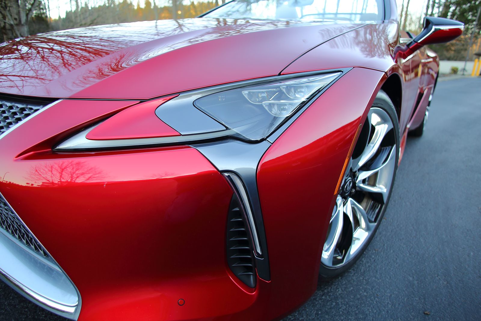 2021 Lexus LC500 Convertible。〈李奧／大紀元〉