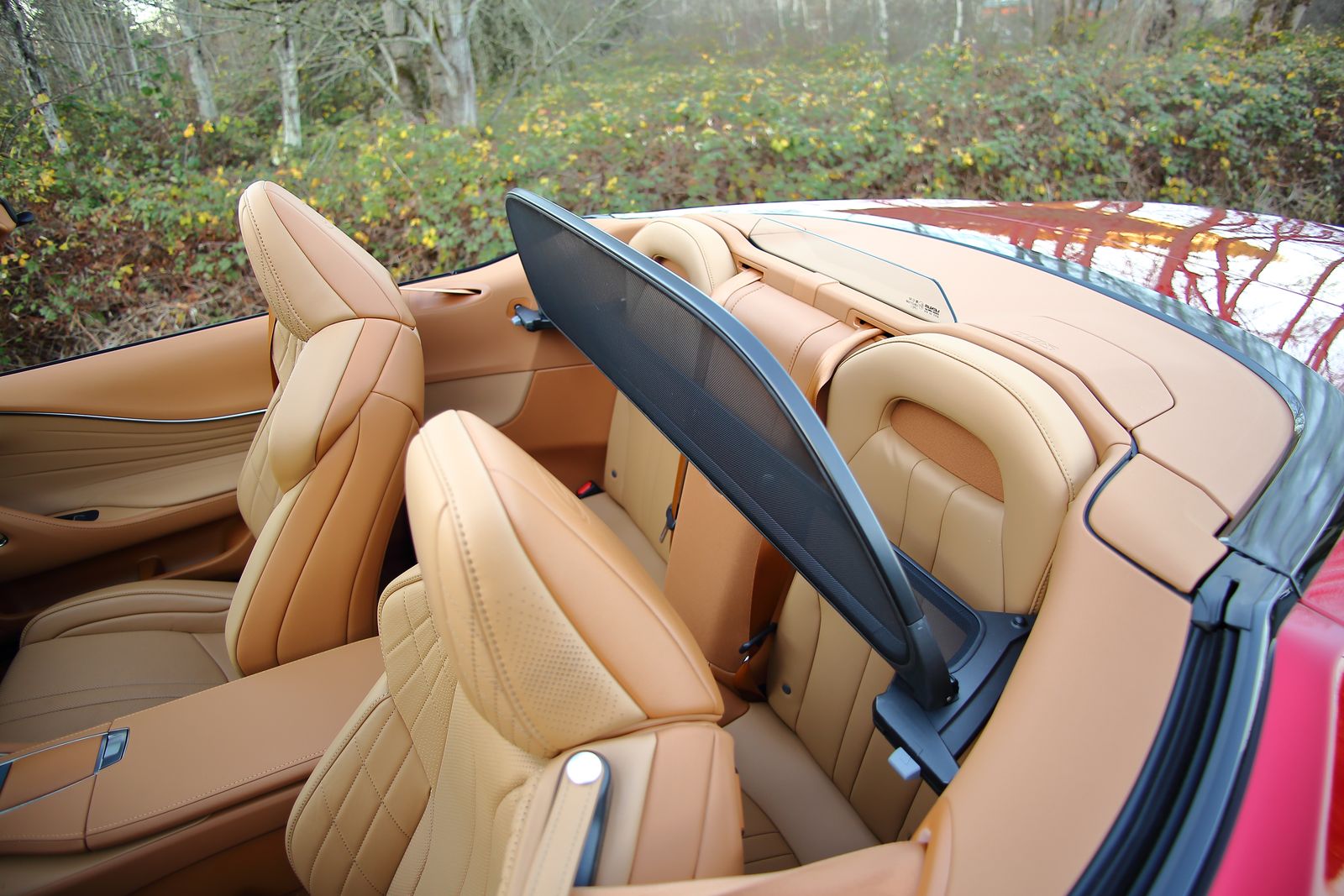 2021 Lexus LC500 Convertible。〈李奧／大紀元〉