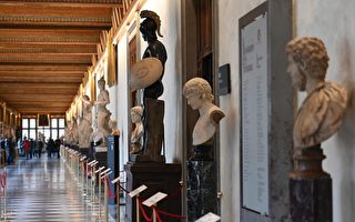 组图：疫情犹在 著名乌菲齐美术馆重新开放