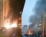 火光伴随爆炸声 大连燃气爆炸3死8伤