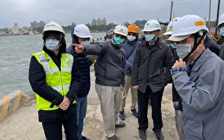 水利署长赖建信 视察新竹紧急海水淡化厂