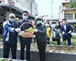 竹市长青学苑周边景观启用 变身爷奶秘密花园