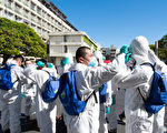 郑文灿感谢部桃医护同仁和消毒人员共同防疫