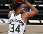NBA雄鹿退老鹰止连败 字母哥1万1000分达阵