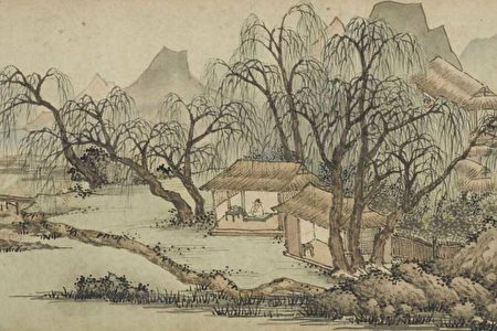 圖為明 沈周滌齋圖(公有領域)