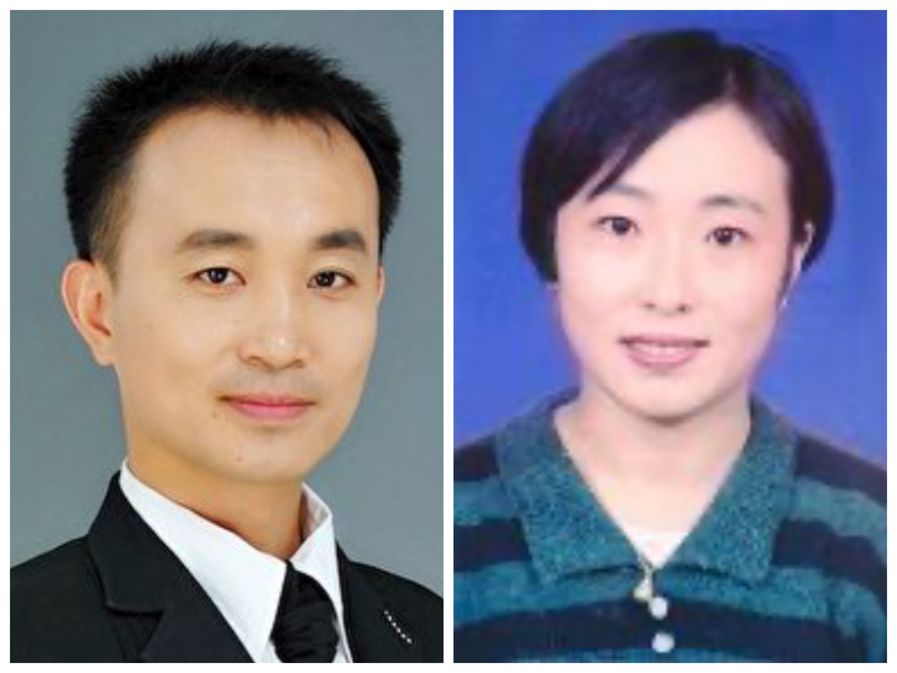 勝利油田法輪功學員石強(左)、王明雲(右)被迫害致死。(明慧網/大紀元合成圖)