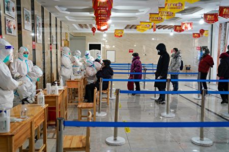 黑龍江省哈爾濱市的疫情持續惡化，當地呼蘭區的蘭河街道和呼蘭街道相繼被調整為高風險區。圖為資料圖。(STR/AFP via Getty Images)