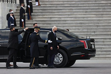 拜登就职后华盛顿特区仍未解除军事状态 就职典礼 大纪元