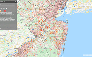 新泽西互动在线地图 知悉社区未来规划发展