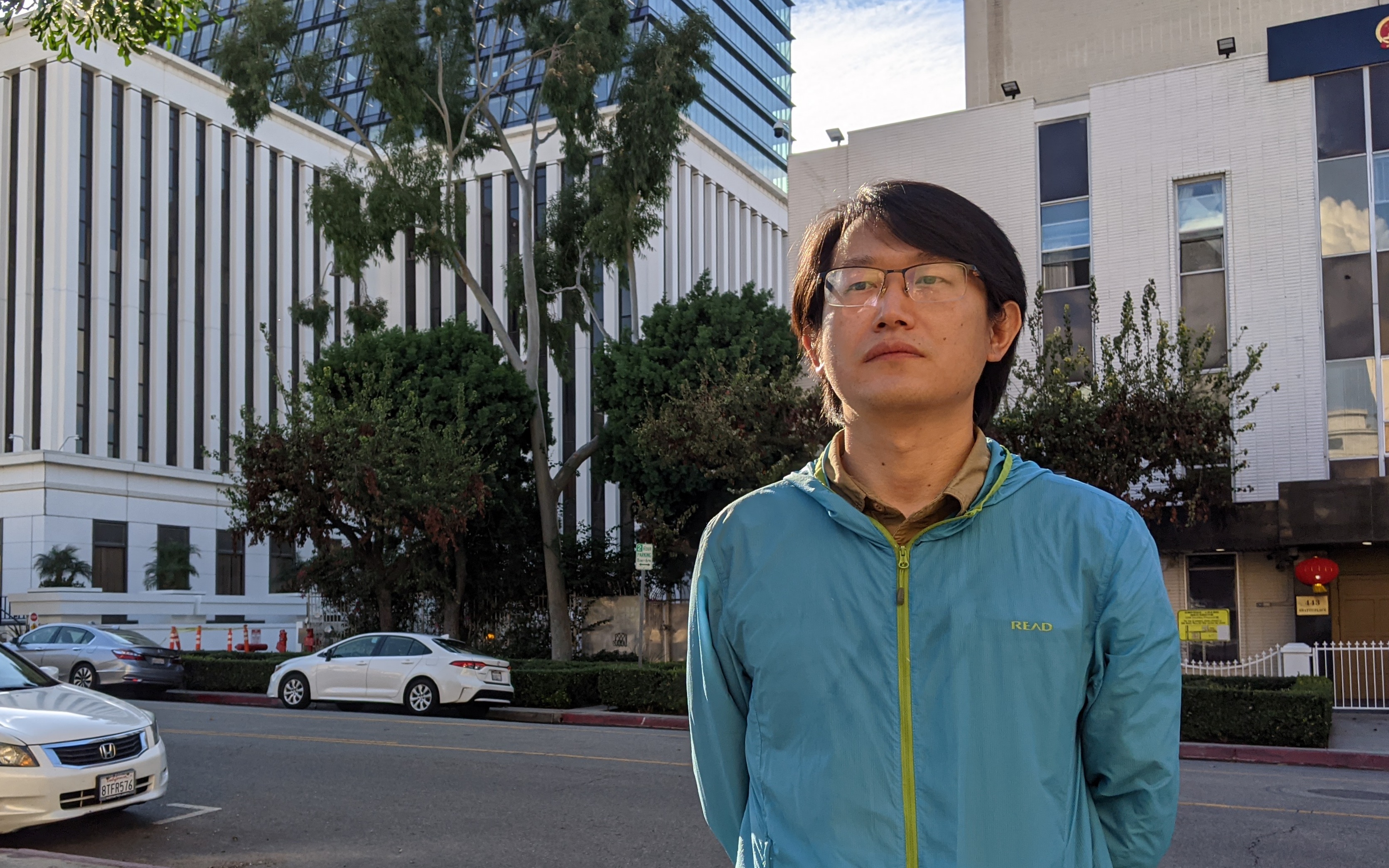 武漢封城親歷者劉佳鑫提醒海外華人，不要輕信中共宣傳的防疫成果，背後是一條條犧牲枉死的生命。（徐綉惠／大紀元）