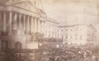 最古老的美国总统就职典礼照片 摄于1857年