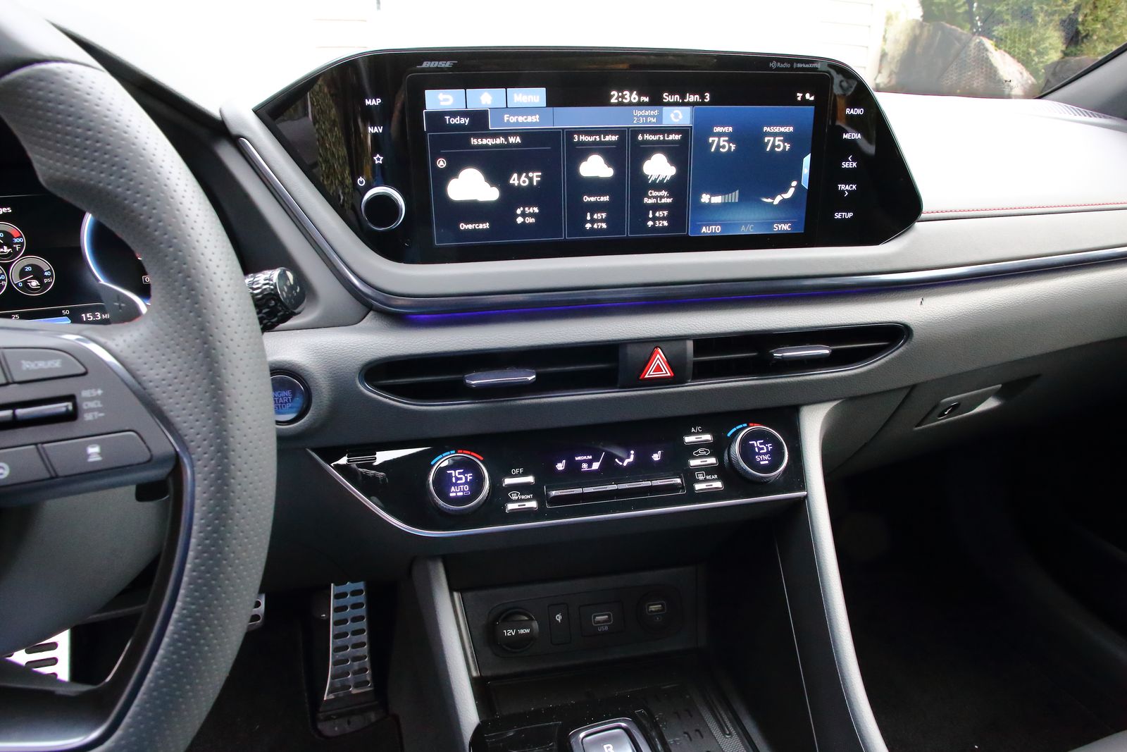 2021 Hyundai Sonata N Line。〈李奥/大纪元〉