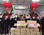 桃园议员杨家俍赠防疫物资  助平镇警安心抗疫