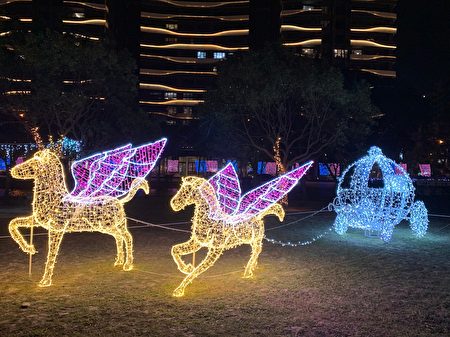 行之有年的竹北燈會，深受親子喜愛，將於2月25日至3月7日展出，點亮水圳森林公園。