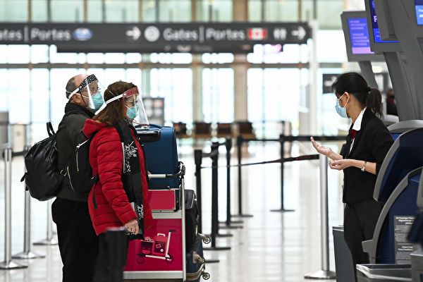 加拿大旅行限制升級 旅客須自付隔離費用