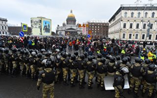 俄罗斯反对派再发起全国抗议 逾4500人被抓