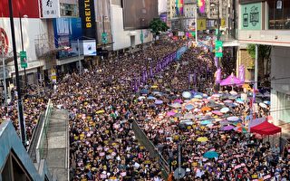 “守护香港” 上海人见证2019年百万人大游行