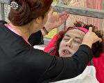 首次体验“挽脸”主持人害怕形象全没