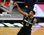 NBA字母哥单节获17分 雄鹿喜迎5连胜
