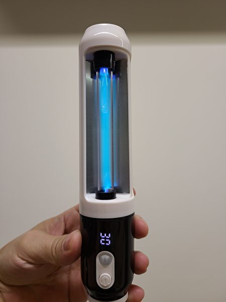 功效达5瓦的随身型紫外线杀菌灯。
