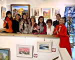 “心画朵朵开”湖畔画会8艺术家联展
