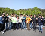 騎機車台灣縱走 林右昌抵達武嶺、日月潭