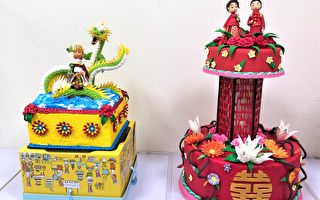 弘光翻糖蛋糕「媽祖」 獲英國裝飾賽最高分