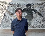 谴责中共迫害香港 李迪权用木刻记录反送中