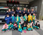 幼儿园认识各行各业 参访桃园龟山大华派出所