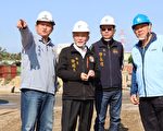 县长视察通霄溪伏流水工程评估 投入抗旱水源