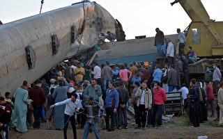 組圖：埃及兩列車相撞 造成至少32死165傷
